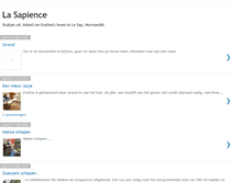 Tablet Screenshot of lasapience.blogspot.com