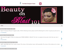 Tablet Screenshot of beautyonblast101.blogspot.com