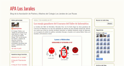 Desktop Screenshot of apalosjarales.blogspot.com