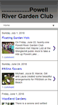 Mobile Screenshot of powellrivergardenclubblog.blogspot.com