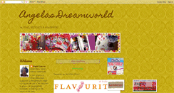 Desktop Screenshot of angelasdreamworld.blogspot.com