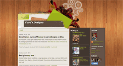 Desktop Screenshot of carasdesigns.blogspot.com