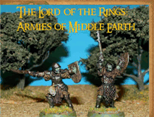 Tablet Screenshot of lordoftheringsarmies.blogspot.com