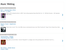 Tablet Screenshot of musicweblog.blogspot.com