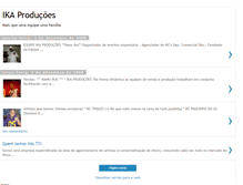 Tablet Screenshot of ikaproducao.blogspot.com