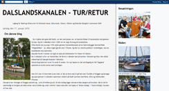 Desktop Screenshot of dalslandskanalen.blogspot.com