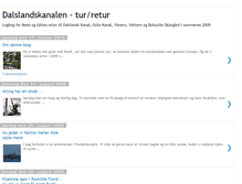 Tablet Screenshot of dalslandskanalen.blogspot.com
