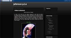 Desktop Screenshot of jefersonjulian95.blogspot.com