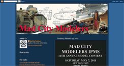 Desktop Screenshot of madcitymodelers.blogspot.com