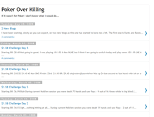 Tablet Screenshot of poker-over-killing.blogspot.com