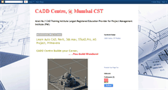 Desktop Screenshot of caddcentremumbai.blogspot.com