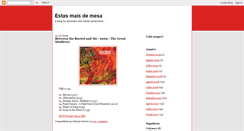 Desktop Screenshot of estasmaisdemesa.blogspot.com