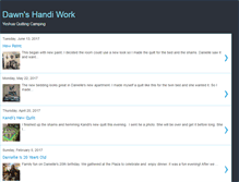 Tablet Screenshot of dawnshandiwork.blogspot.com