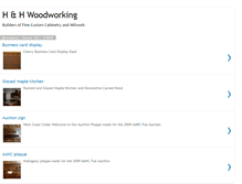 Tablet Screenshot of handhwoodworking.blogspot.com