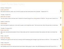 Tablet Screenshot of deanforestbees.blogspot.com
