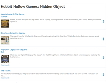 Tablet Screenshot of hobbithollowhiddenobject.blogspot.com
