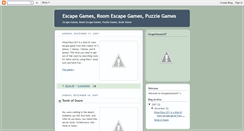 Desktop Screenshot of escapegames247.blogspot.com