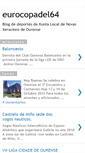Mobile Screenshot of eurocopadel64.blogspot.com