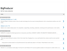 Tablet Screenshot of bigproducer.blogspot.com