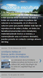 Mobile Screenshot of micologiaescultura.blogspot.com