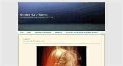Desktop Screenshot of notaterfrautposten.blogspot.com