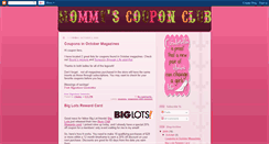 Desktop Screenshot of mommyscouponclub.blogspot.com