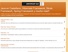 Tablet Screenshot of javaencastellano-hibernate.blogspot.com