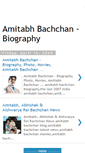 Mobile Screenshot of biography-amitabh-bachchan.blogspot.com