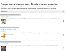 Tablet Screenshot of complementosinformaticos.blogspot.com