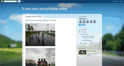 Desktop Screenshot of 3menwhoshouldknowbetter.blogspot.com