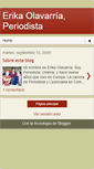 Mobile Screenshot of erikaolavarriaperiodista.blogspot.com