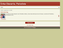 Tablet Screenshot of erikaolavarriaperiodista.blogspot.com
