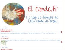 Tablet Screenshot of elcondefr.blogspot.com