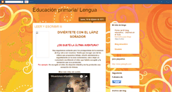 Desktop Screenshot of educacionprimarialenguamaria.blogspot.com