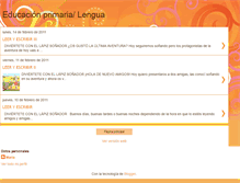 Tablet Screenshot of educacionprimarialenguamaria.blogspot.com