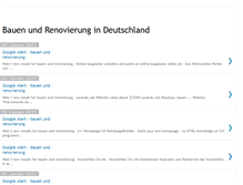 Tablet Screenshot of bauen-portal.blogspot.com