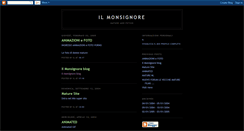 Desktop Screenshot of ilmonsignore.blogspot.com