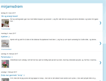 Tablet Screenshot of mirjamsdrom.blogspot.com