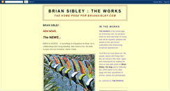 Desktop Screenshot of briansibleytheworks.blogspot.com