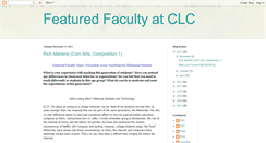 Desktop Screenshot of featuredfaculty.blogspot.com