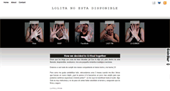 Desktop Screenshot of lolitanoestadisponible.blogspot.com