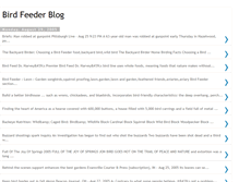 Tablet Screenshot of birdfeeder5555.blogspot.com