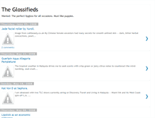 Tablet Screenshot of glossifieds.blogspot.com