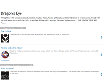 Tablet Screenshot of mydragonseye.blogspot.com
