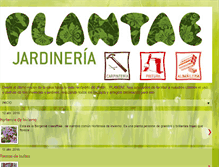 Tablet Screenshot of jardineriaplantae.blogspot.com