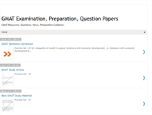 Tablet Screenshot of gmatglobal.blogspot.com