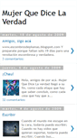 Mobile Screenshot of mujerquedicelaverdad.blogspot.com