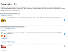 Tablet Screenshot of baulesdecolor.blogspot.com
