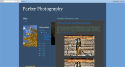 Desktop Screenshot of jparkerphotography.blogspot.com