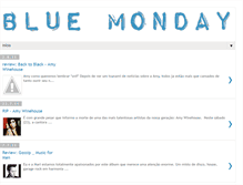 Tablet Screenshot of bluemondaymusicblog.blogspot.com